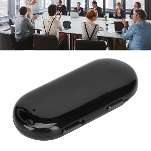 Mini Grabadora Grabadora de Voz Digital con Reducción de Ruido HD Grabadora Pequeña de MP3 Segura Recargable Activada por Voz para Reuniones de Entrevistas ANGGREK