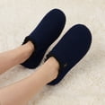 thumbnail image 6 of Barerun Women Men Fuzzy Slippers Warm Indoor Outdoor House Shoes, 6 of 6
