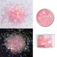 thumbnail image 1 of Purpurina holográfica mixta Hexagonal para decoración de uñas, lentejuelas rosas, efecto espejo de polvo, escamas gruesas, accesorios de esmalte de Gel, 1 of 4