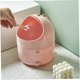 thumbnail image 5 of unbranded Household Trash Can Pequeño De Plástico Rosa Con Abatible Para Escritorio Y Fácil Limpieza, 5 of 8