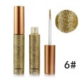 thumbnail image 2 of Delineador de ojos y sombra de ojos con purpurina líquida HUOGUO Metallic Shiny, 2 of 2