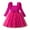 Pink, variant on Gvdentm Girl Tulle Dress Girls Pageant Princess Flower Dress Kids Prom Puffy Ball Gowns(Blue,5-6 Years)