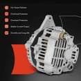 thumbnail image 6 of A-Premium Alternator Compatible with Chrysler Sebring 2001-2005 & Mitsubishi Eclipse 2000-2005, Galant 1999-2003 & Dodge Stratus 2001-2005, 3.0L, 12V 85A 6-Groove Pulley Clockwise, Replace# M362301D, 6 of 6