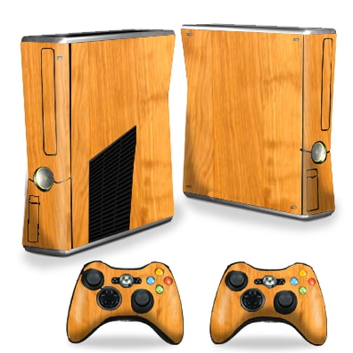 Skin For Xbox 360 S console Wood Collection
