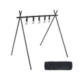 thumbnail image 1 of Estante de Aluminio Portátil para Acampar Al Aire Libre, Trípode Ultraligero Plegable para Acampar, Colgador de Artículos para Viajes, 50 X 70 X 72 cm, 1 of 6