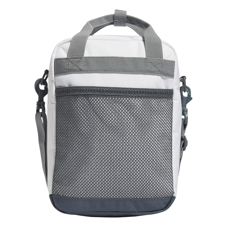 Free Shipping! adidas Squad Insulated Lunch Bag, White/Orchid