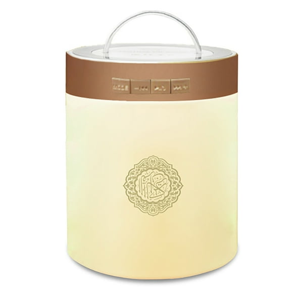 Graflsoa Portable Bluetooth Quran Speaker with Multicolor LED Lights, Touch Control, and USB Charging for Muslim Gifts - Model SQ112