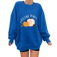 thumbnail image 2 of ICHUANYI Clearance Dama Clásico de Halloween impreso círculo con mangas largas camiseta deportiva suelta ICHUANYI WER202308170043, 2 of 7