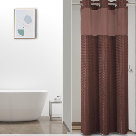 Cortina de ducha Colorful Star Small Stand con forro, 90 x 180 cm
