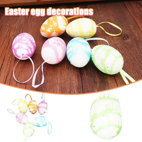 Boreal Craft Easter Foam Decorations Easter Holiday Party Home Furnishing Pendants The Leprechauns Christmas Stained Glass Window Panel Ocean Chandelier Beads with Clip Giveaway of The Day Acrylic