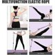 thumbnail image 3 of 3pcs resistance bands, yoga pilates squat, muscle training gym expander resistance training bands, sliding disc, lumbar disc, massager, 3 of 4