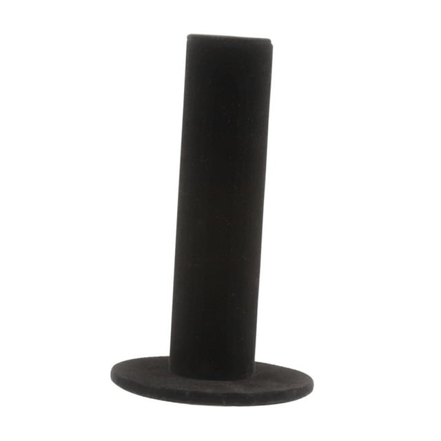 Expositor de joyas, organizador de diademas, elegante organizador de escritorio para el hogar y la artesanía. Negro
