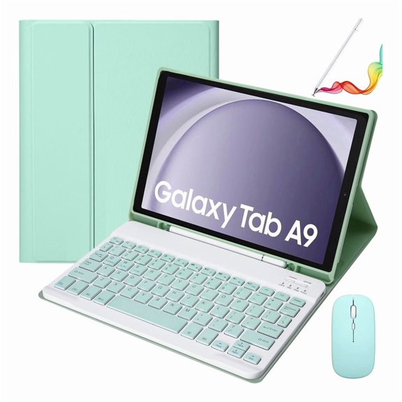MATN Case with Keyboard Mouse Pen For Galaxy Tab A9 8.7'' 2023
