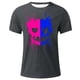 thumbnail image 4 of Camisetas de Cuello de la Tripulación de los Hombres de Poliéster Impreso en Seco Rápido, Cuello Redondo de Corte 3D para Gimnasio, Carrera, Ciclismo Y Ocasional, 4 of 4