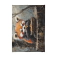 thumbnail image 2 of BZSMCE Square Tablecloth Red Panda Painting Pattern Tableclothes, 2 of 9