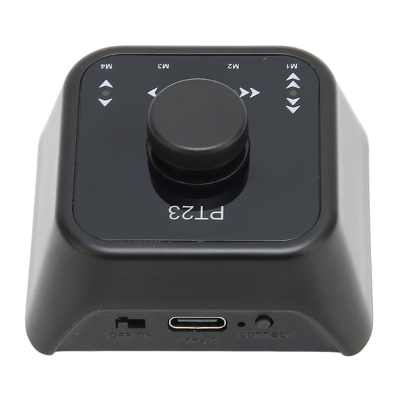 Page Turner Pedal for Computer Phone, Multimedia Controller, Easy to Use, 4 Page Flip Modes, Multi Platform Support, Type C Port Charging, Compact and Portable