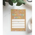 thumbnail image 2 of Stonehouse Collection Rustic Birthday Party Printed Invitations with Envelopes, 25 Count, 2 of 3
