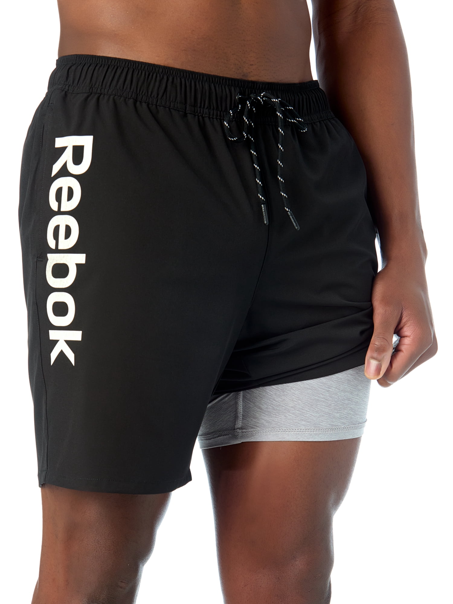 Men's & Big Men's Reebok Swim Trunks, 7" Inseam, Sizes S-3XL