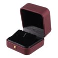 thumbnail image 1 of Caja de pendientes Unique Bargains organizador de joyería plástico para boda Rojo, 1 of 7