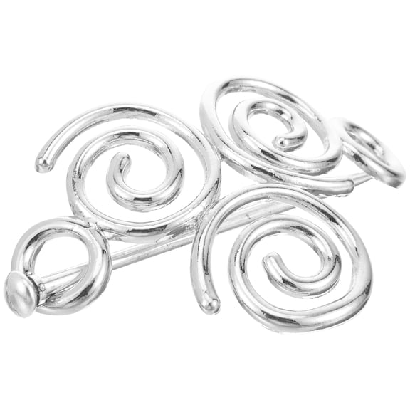 FRCOLOR 2pcs Knot Hair Clips Creative Hair Stick Retro Viking Hair Accessories Hair Jewelry