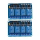 thumbnail image 2 of Módulo de relé de canal, módulo de relé de componente electrónico de relé de 4 canales de 2 piezas diseñado a medida, 2 of 9