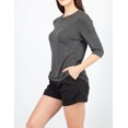 thumbnail image 2 of Playera manga 3/4 AMAD Casual para mujer Talla L, 2 of 5