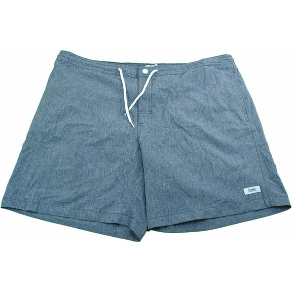 Trunks Surf & Swim Co. Men's Size 38 Beach Street Quick Dry Swim Trunks, Navy Heather