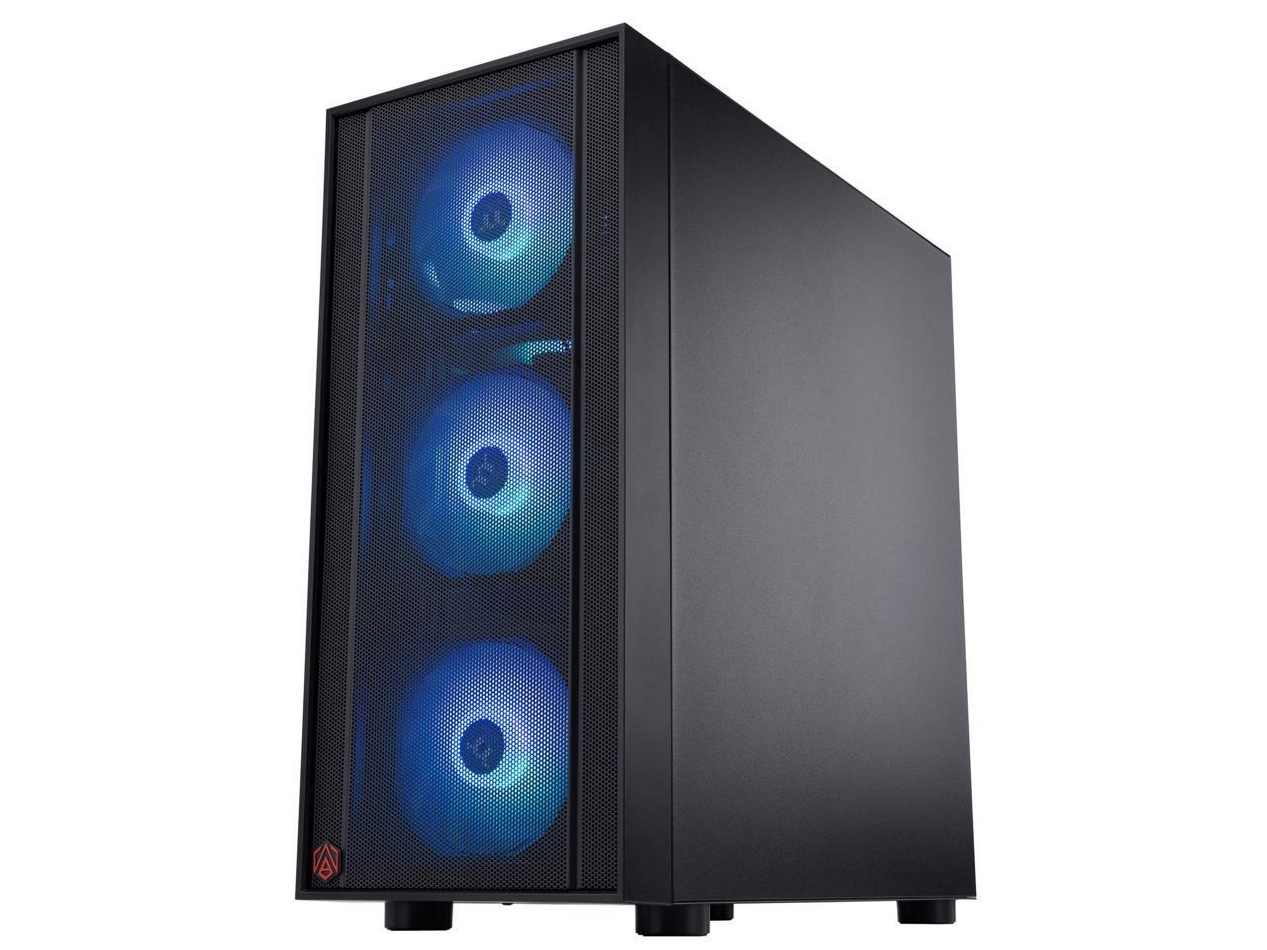 ABS Eurus Ruby Gaming PC, Ryzen 7 9800X3D, GeForce RTX 5070 Ti, 32GB DDR5 RAM, 2TB SSD, Windows 11 Desktop