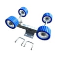 thumbnail image 2 of Colaxi Rouleau de Remorque de Bateau de Remplacement Facile à Utiliser Résistant à l'Usure Accessoires Professionnels Robuste pour Docks de Navire Entrepôts Bleu, 2 of 8
