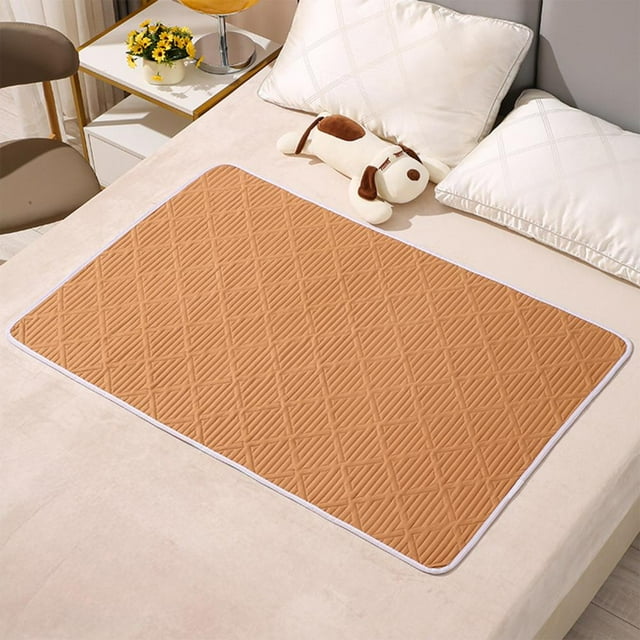Feltree Alèse Imperméable, Lavable et Réutilisable, 80x120 cm (47x31 Pouces) pour Incontinence chez les Adultes, Post-Partum, Soins aux Aînés, Protection de Matelas à 4 Couches de Qualité Hospitalière