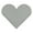 Gray-Heart shape, variant on 5Pcs Vintage Corner Bookmarks Leather Corner Page Book Appreciation Present for Book Lover Women Men Reading