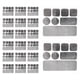 thumbnail image 5 of Cinta de 20 piezas de alta temperatura, parches de sellado a prueba de calor, parches de papel de aluminio para ollas de , olla de sopa para kusrkot Parches de papel de aluminio, 5 of 8