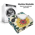 thumbnail image 5 of Yayeee Throw Blanket for Couch Soft Warm 60" x 80" Sofa Chair Bed Decoration, Vibrant Floral, 5 of 7