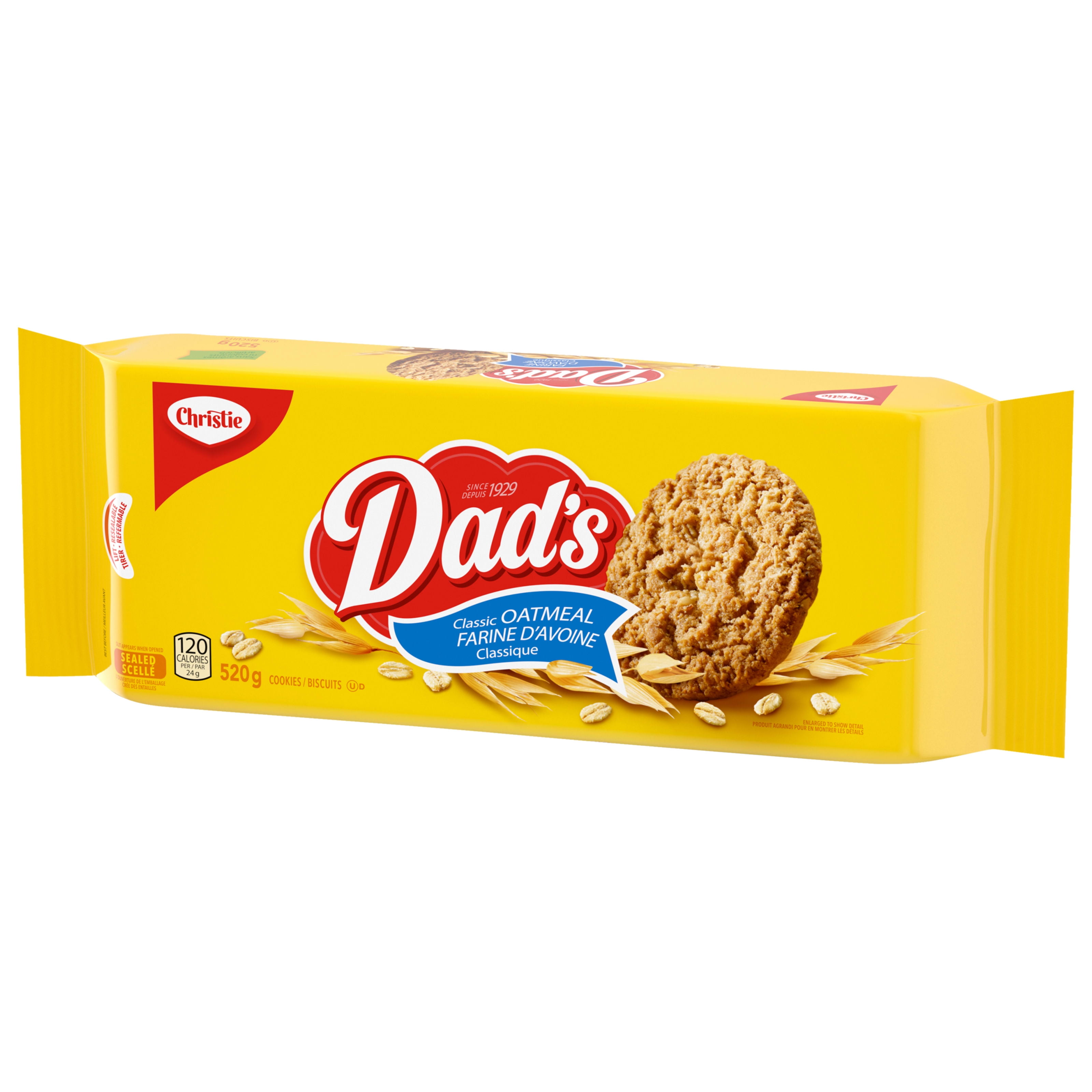 Dad's Oatmeal Original Cookies, 520 g
