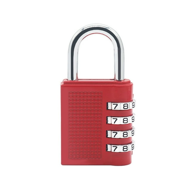 Alloy Combination Lock Padlock Luggage Anti-Theft Weatherproof Security Outdoor Safely Code Door