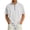#183White, variant on Men's Quarter Zip Short Sleeve Shirts Stand Collar Relaxed Fit Tops for Golf Daily Summer All-Match Outfits Black 4XL
