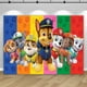 thumbnail image 4 of Fondo de cumpleaños de la Patrulla Canina, decoración para fiesta de niños, niñas y niños, fondo para fotografía, pancarta para evento de cachorros, póster, accesorios para estudio fotográfico, 4 of 5