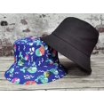 thumbnail image 2 of XINQIHANG Unisex Print Double Side Wear Reversible Bucket Hat, 2 of 7
