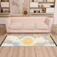 thumbnail image 2 of Yayeee Runner Rug for Bedroom 2'x6' Machine Washable Hallway Non Slip Mat, Purple Rainbow Clouds, 2 of 8