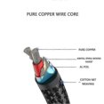 thumbnail image 1 of Audio Adapter Cable Phone To Rca Lotus Cable Speaker Audio Amplifier Link Audio Cable Suitable For Apple Iphone-C11, 1 of 1