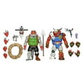 thumbnail image 2 of Teenage Mutant Ninja Turtles 7 Inch Action Figure Cartoon Series 2-Pack - Dirtbag and Groundchuck, 2 of 2