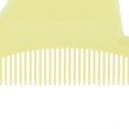 thumbnail image 3 of Men's Transparent Beard Shaping Tool Plastic Mustache Styling Shaper Beard Template GuideTransparent Yellow, 3 of 5