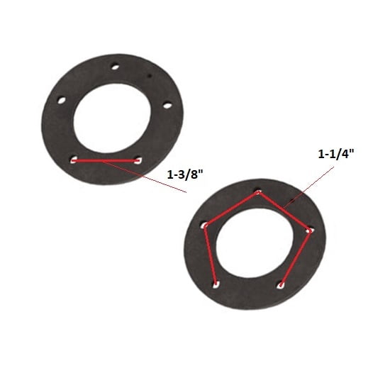 Classic Instruments SN33G 5Bolt Fuel Sending Unit Gasket