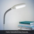 thumbnail image 4 of Brightech Lightspan 53 in. White Dimmable Standing LED Pole Light with Gooseneck, 4 of 7