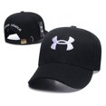 thumbnail image 1 of Sombrero de béisbol bordado UA, protector solar para hombres y mujeres, sombrero de lengua de pato, sombrilla para deportes al aire libre, cuatro estaciones, 1 of 5