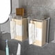 thumbnail image 5 of Caja De Almacenamiento De Plástico Soporte de pared blanco para caja de pañuelos con cubierta transparente adhesiva no destructiva para baño,cocina y sala de estar (1 unidad) Rkxzt, 5 of 8
