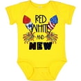 thumbnail image 3 of Inktastic Red, White, and New 4th of July Baby Fireworks Boys or Girls Baby Bodysuit, 3 of 5
