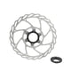 thumbnail image 1 of Yuarrent Rotor de freno de disco de bloqueo central de bicicleta de acero inoxidable, accesorios de rotores de ciclo de disipación de calor Type4 NO4, 1 of 6