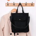 thumbnail image 3 of Stylish Corduroy Tote Bag for Women Everyday Casual Shoulder and Top Handle Designer Purse, 3 of 4