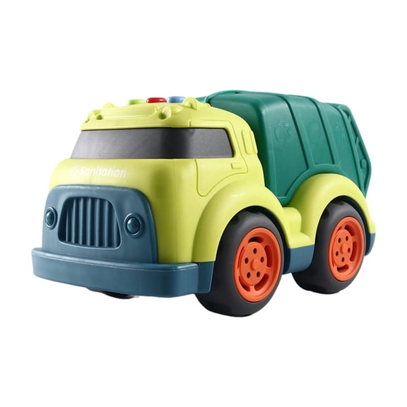 Gqtwoy Car Sound And Light Music Simulation Engineering Car Toy, Mini Excavator, Cement Car, Fun Play for Creative Learning, Realistic Detail, Flexible Wheels and Steering